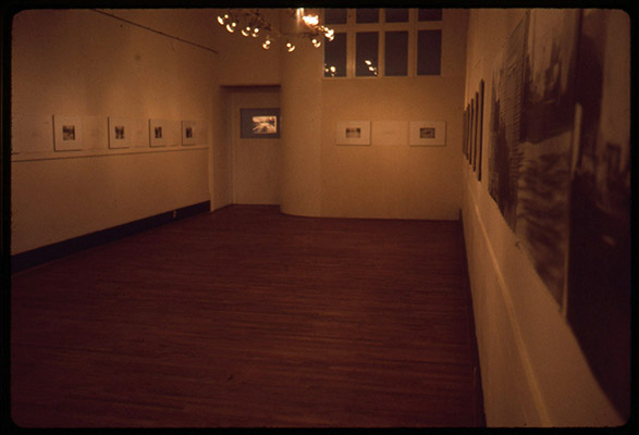 Murder Research, installation view, Western Front, 1977, Courtesy of Paul Wong